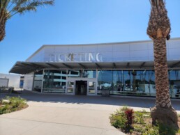 Exterior Image of the Long Beach Airport Ticketing Building