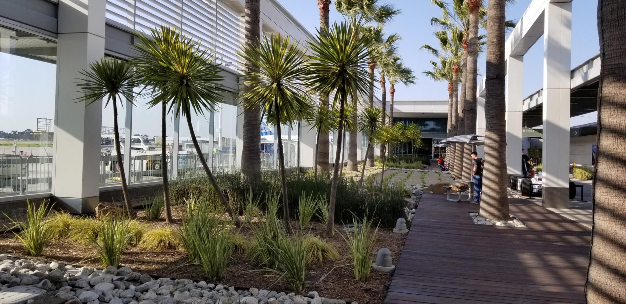 Exterior Image of the Long Beach Airport