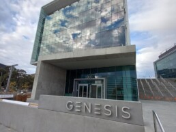 Exterior shot of Genesis Marina